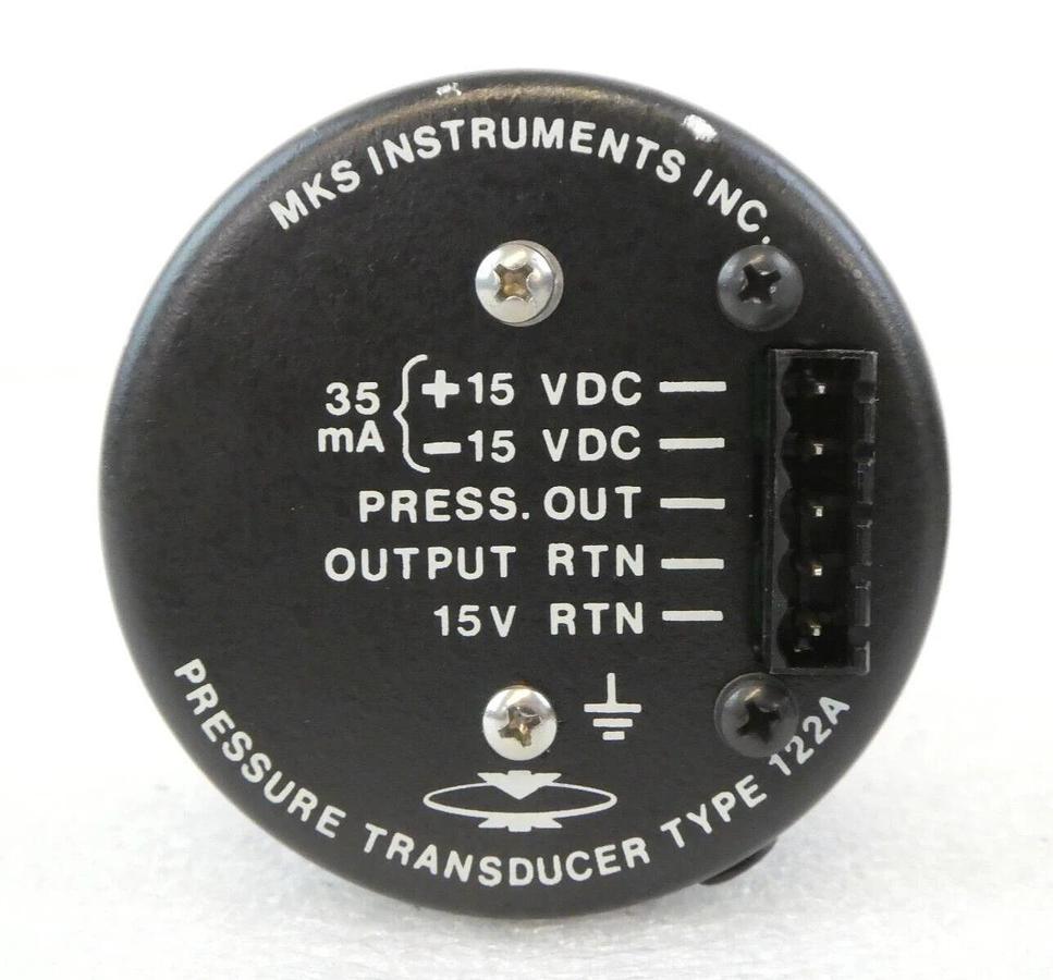 Used MKS Instruments 122AA-00100AB Baratron Pressure Transducer Lot of 6 Surplus