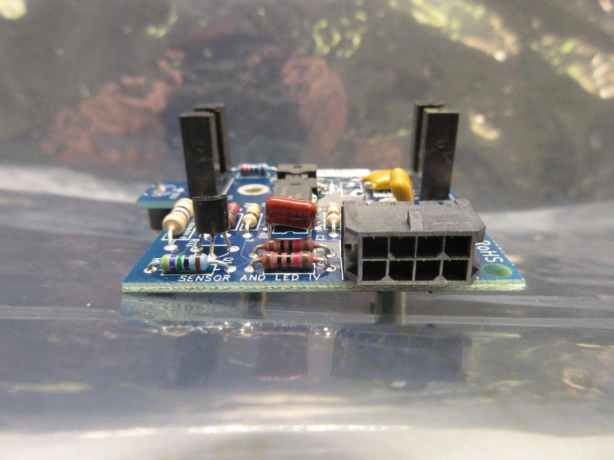Used Brooks Automation 134333 Sensor and LED IV Board PCB Rev. B Used Working