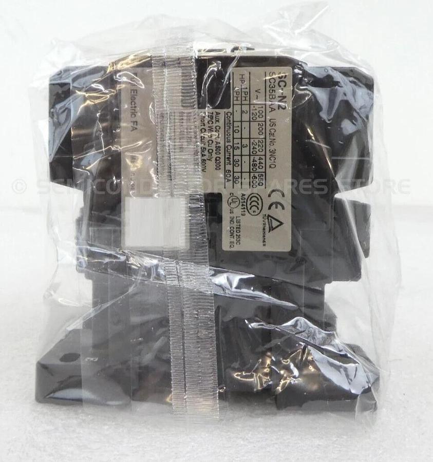 Used Fuji Electric SC35BAA Contactor SC-N2 Novellus 34-00223-00 Lot of 2 New Surplus