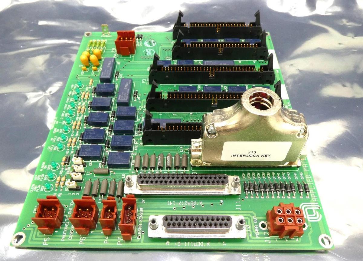Used AMAT Applied Materials 0100-01652 HDPCVD 300MM AP Gas Panel PCB Working Spare