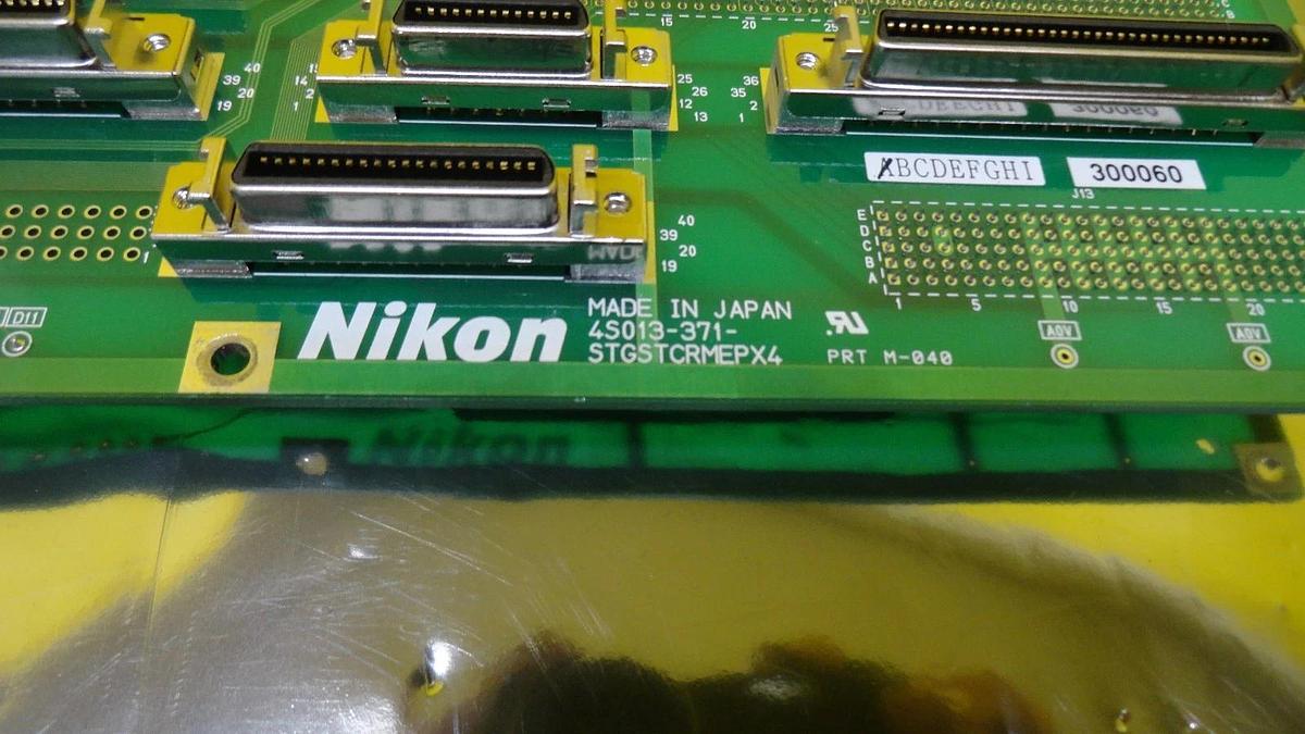 Used Nikon 4S013-371 Backplane Interface Board PCB STGSTCRMEPX4 NSR-S205C System Used