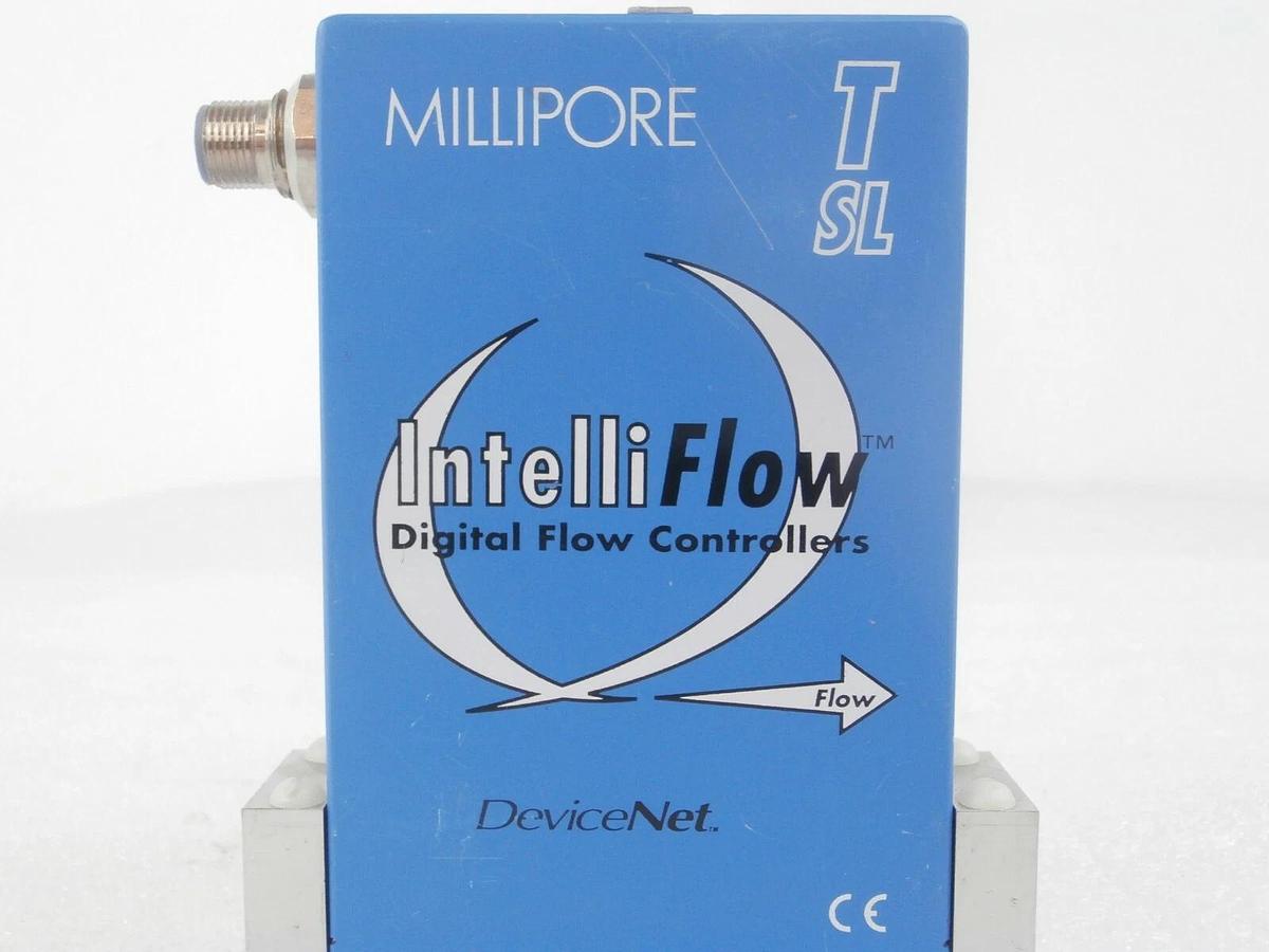 Used Millipore FSCGD1000H00 Mass Flow Controller MFC IntelliFlow 50 SCCM N2 Working