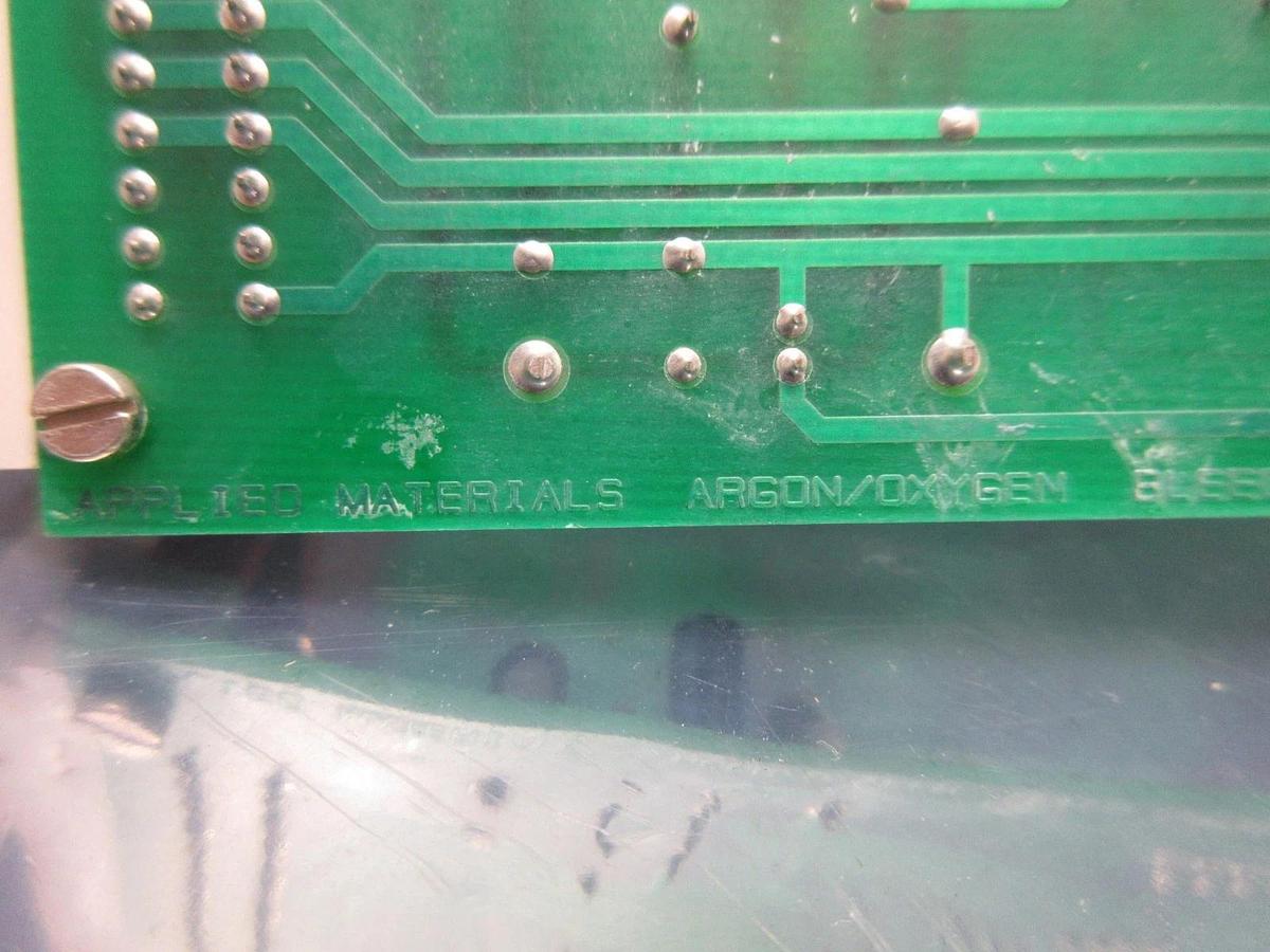 Used AMAT Applied Materials 0100-94078 Argon/Oxygen Bleed and Charge PCB Working