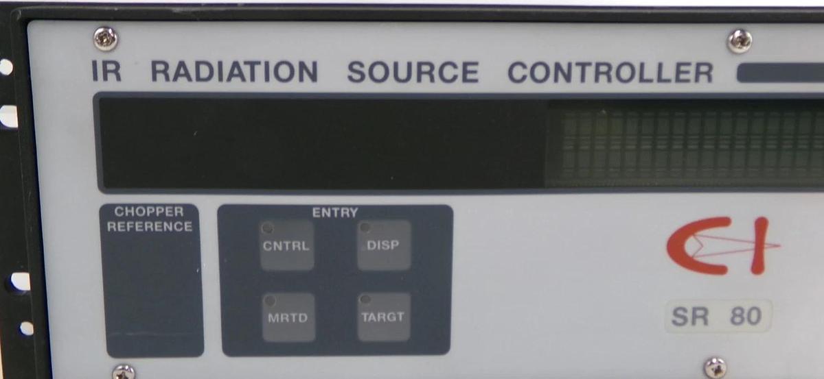 Used CI Systems SR-80-7A/EXT IR Radiation Source Controller SR 80 Spare Surplus