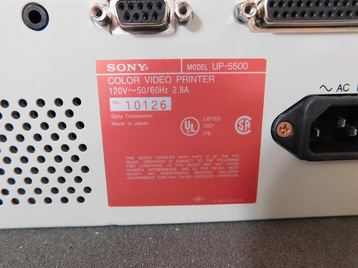 Used SONY UP-5500 Color Video Printer