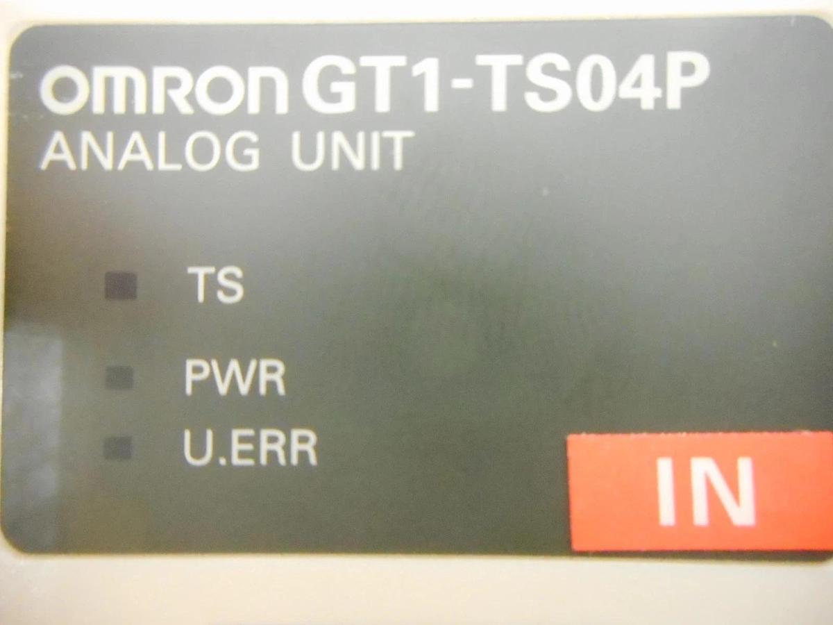 Used Omron GT1-TS04P Analog Unit PLC Module Reseller Lot of 4 Used Working