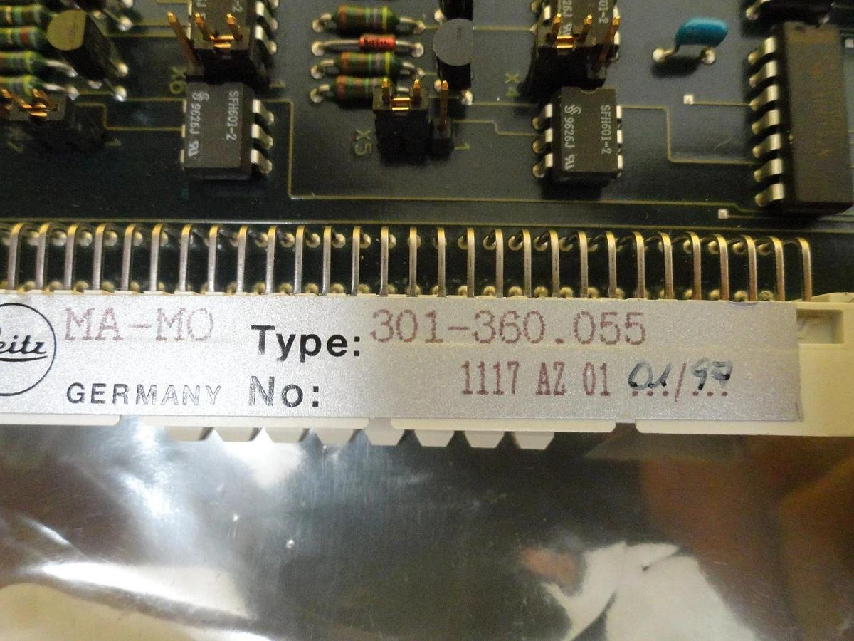 Used Leitz Wetzlar 301-360.055 ERGOPLAN Microscope MA-MO PCB Card Working Spare