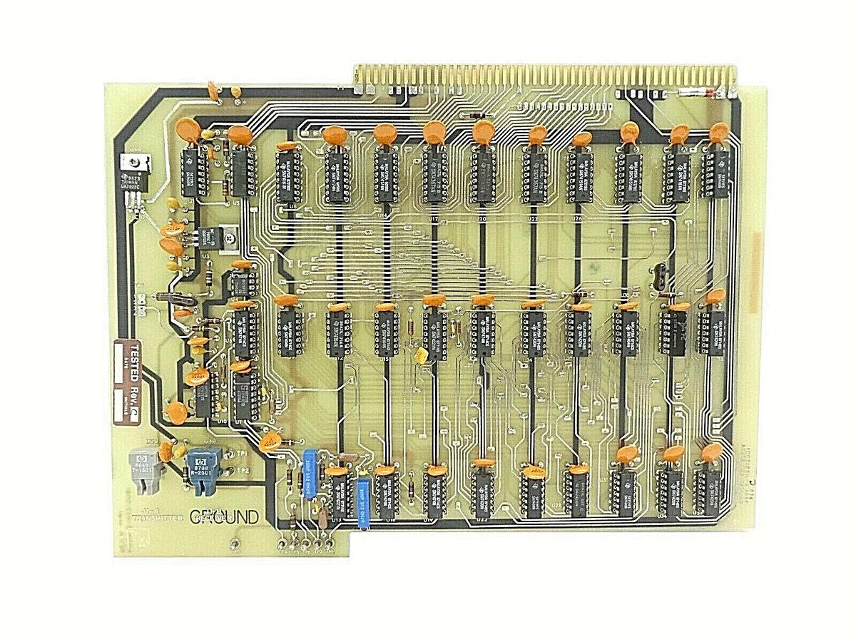 Used Varian Semiconductor VSEA D-H2212001 Optical CRU Slave PCB Card Rev. C Working