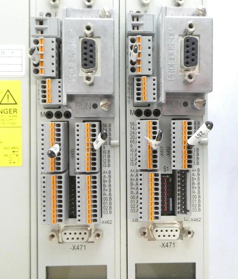 Used Siemens Simodrive 611 Modular Frequency Converter Simodrive Working Surplus