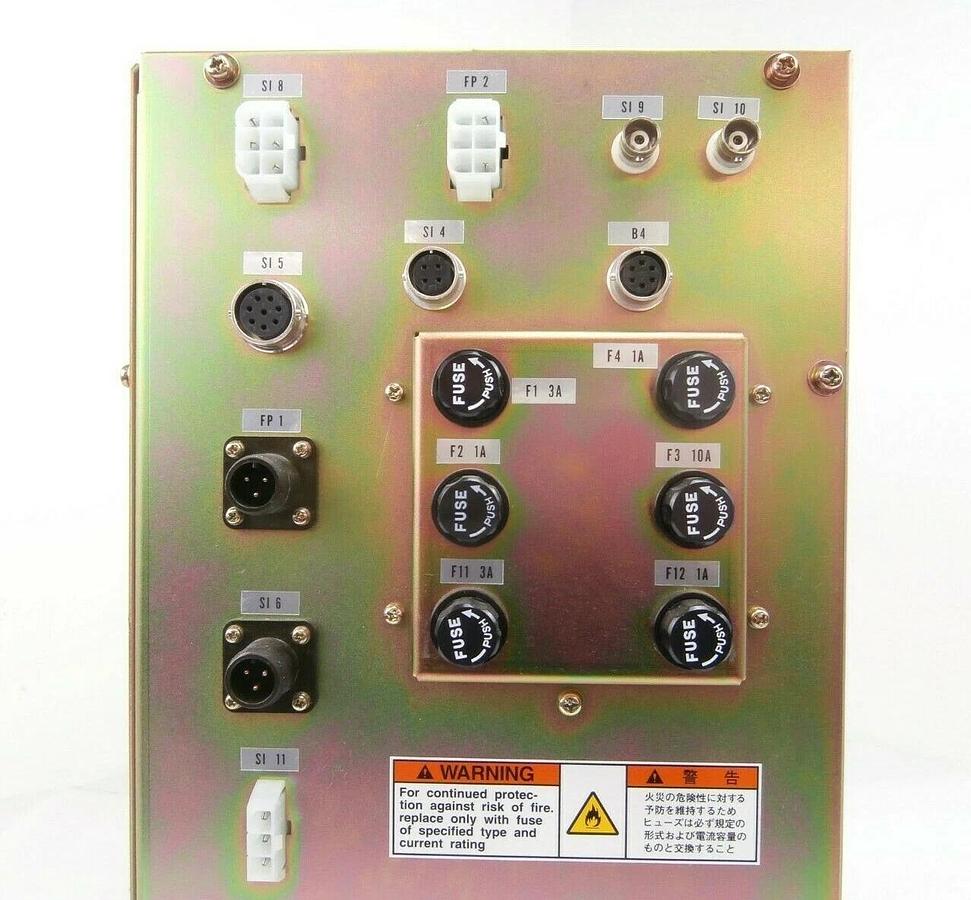 Used JEOL SIP Control SIP/BAKEOUT Power Supply JWS-7555S Wafer Defect SEM Surplus