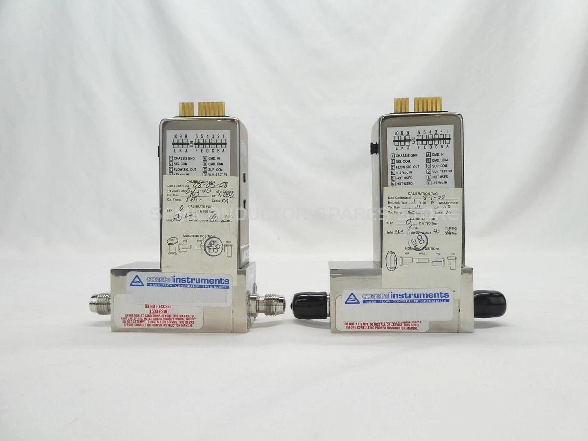 Refurbished Brooks 02-0624R-031 Mass Flow Controller MFC 5964 N2 Lot of 2 OEM Refurbished