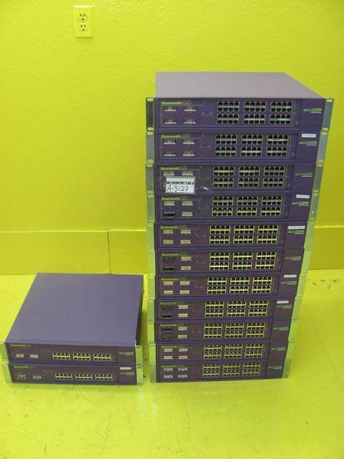 Used Extreme Networks 800013-00-14 Summit48 15000 Summit24 13011 Lot of 13 Working