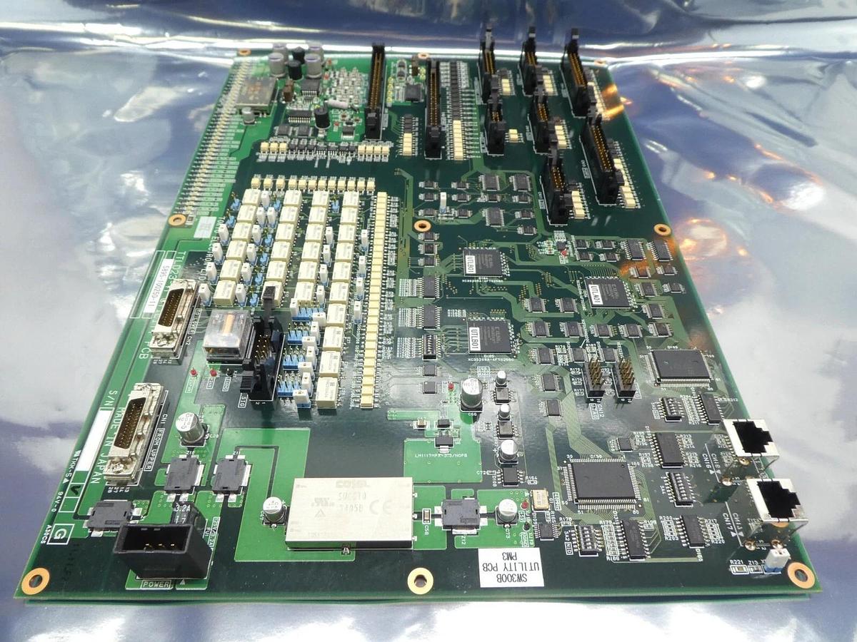 Used TEL Tokyo Electron 5895-100250-11 Utility PCB TTLD23-11 Broken Tabs As-Is