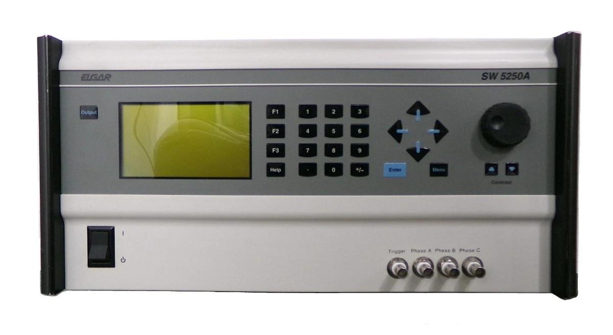 Used Elgar SW5250A-3-3-1 SmartWave Industrial Power Source SW5250A Untested Surplus