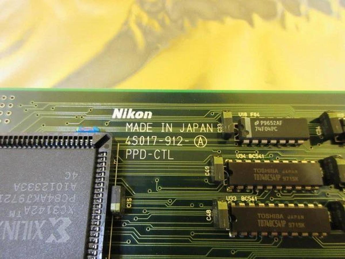 Used Nikon 4S015-068 CPU Processor Card PCB PPD-CPU 4S017-912-A NSR-S202A Used