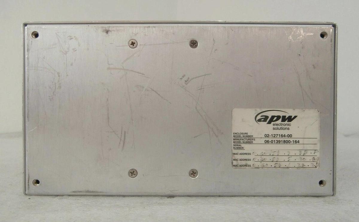 Used APW 06-01391800-164 MC2 Controller Module Novellus 02-126405-00 Working Surplus