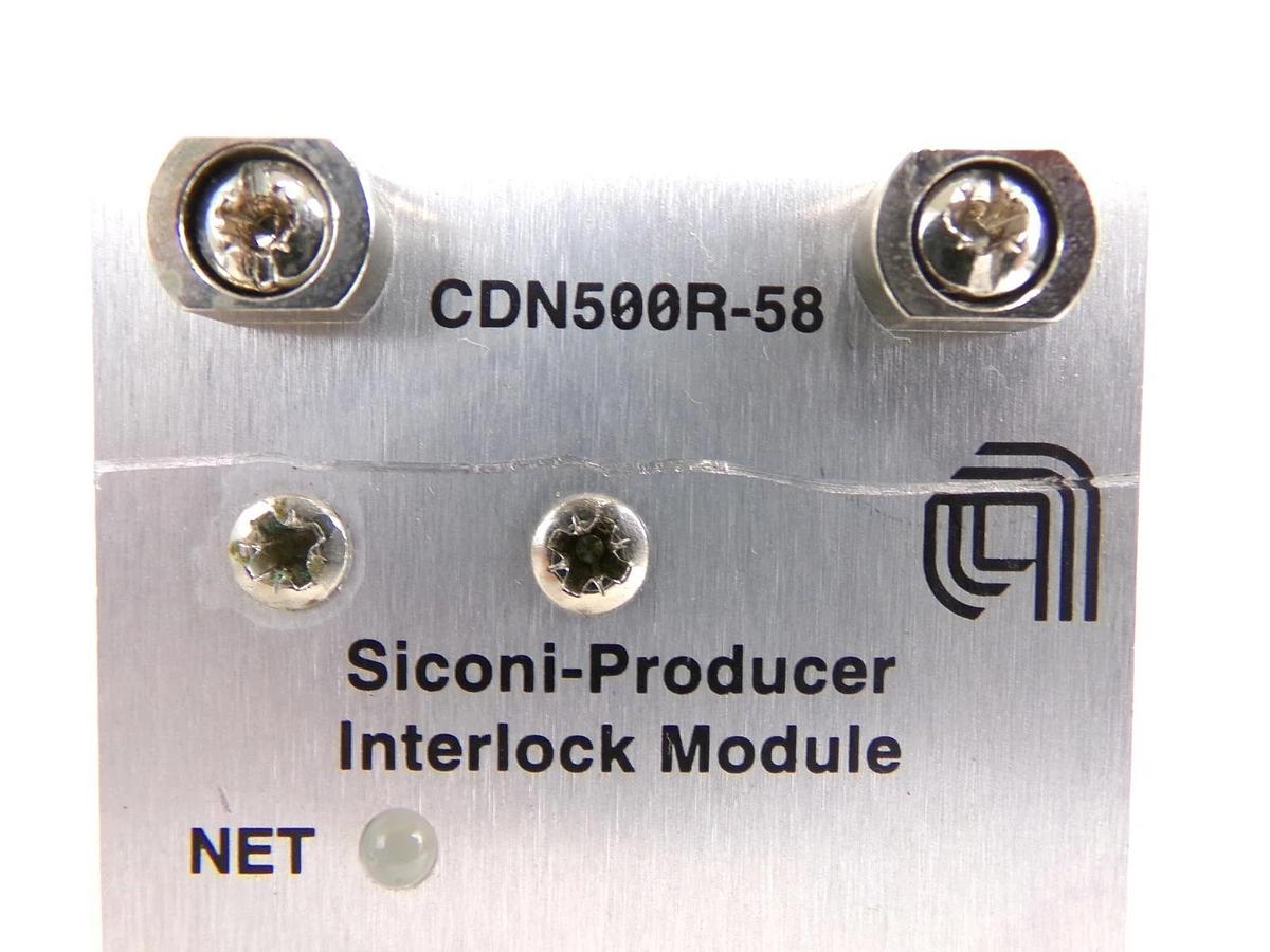 Used MKS Instruments AS01500-58 Interlock Module PCB CDN497 AMAT 0190-37798 Working