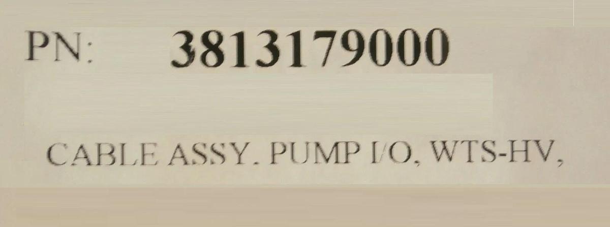 Ebara 142-000308 Turbomolecular Pump Cable WTS-HV Novellus 38-131790-00 New