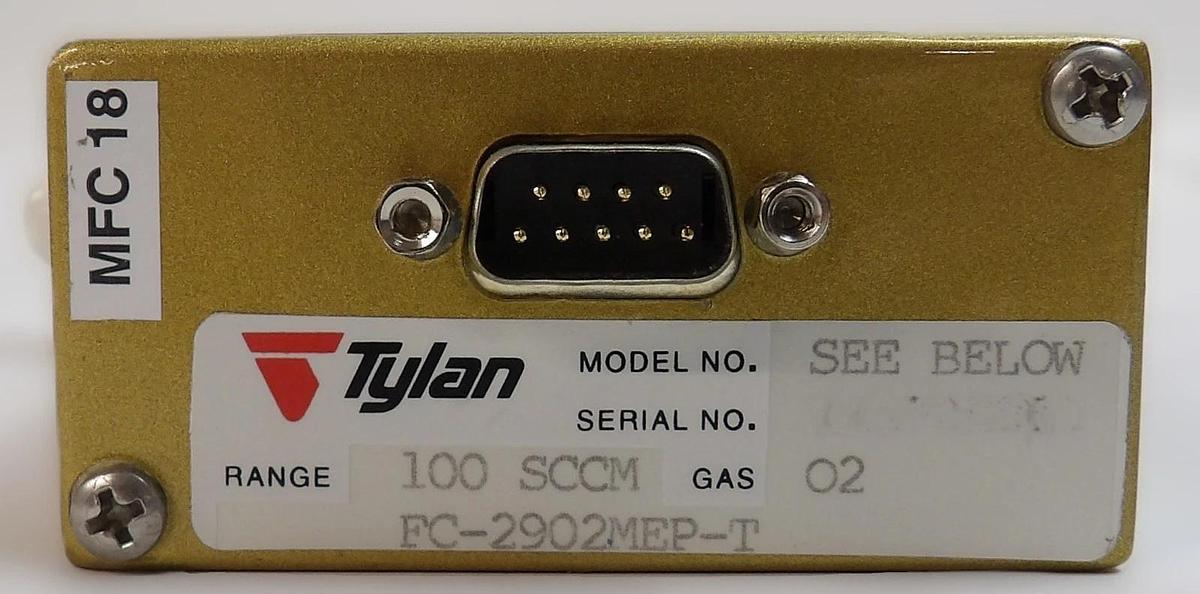 Refurbished Tylan FC-2902MEP-T Mass Flow Controller MFC 2900 Series 100 SCCM O2 Refurbished