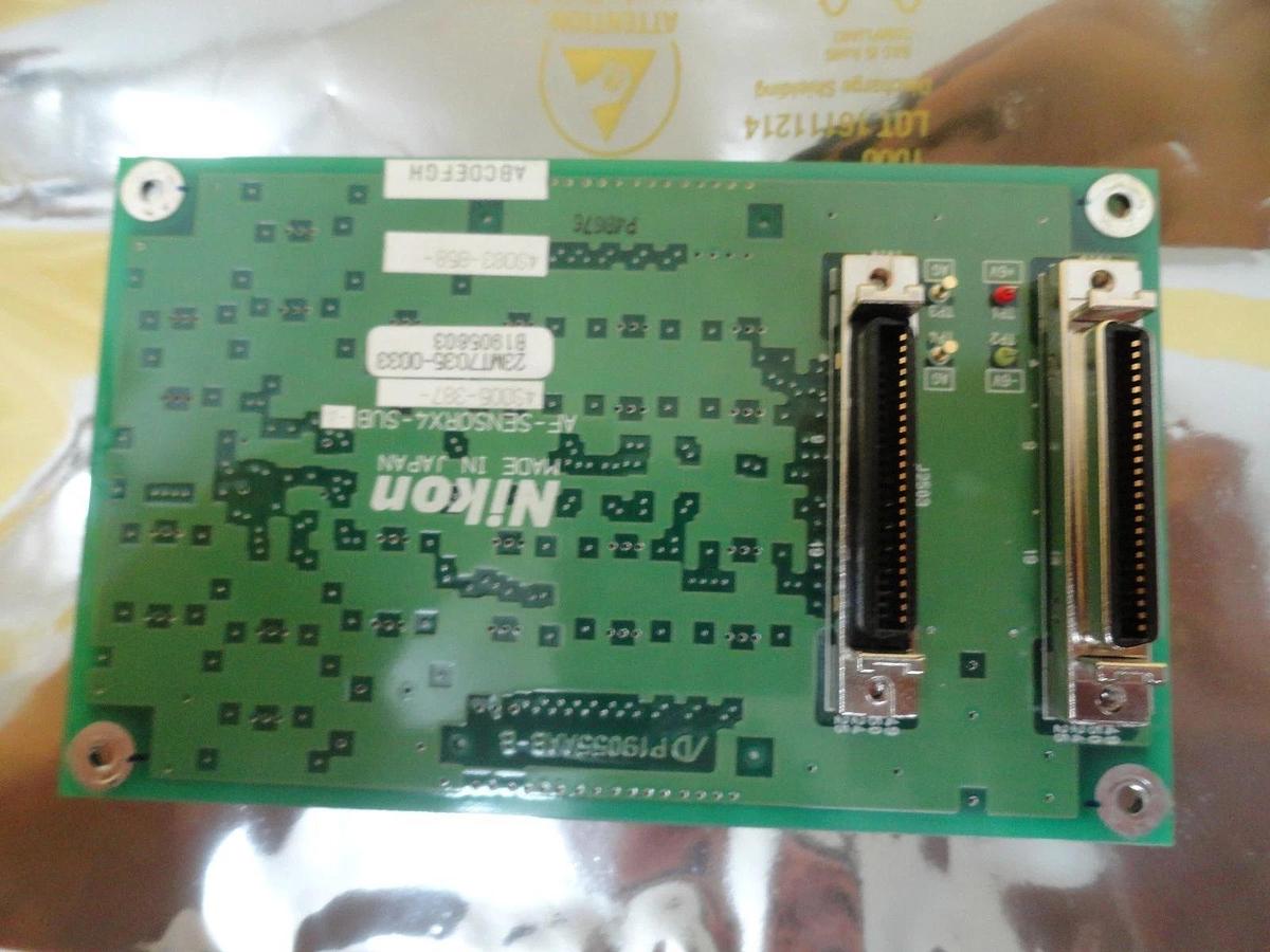 Used Nikon 4S005-387 Optical Sensor Daughterboard PCB AF-SENSORX4-SUB-A Used Working