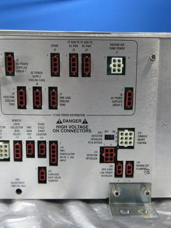 Used Amray 2030C Scanning Electron Microscope AC Power Distribution Chassis Used