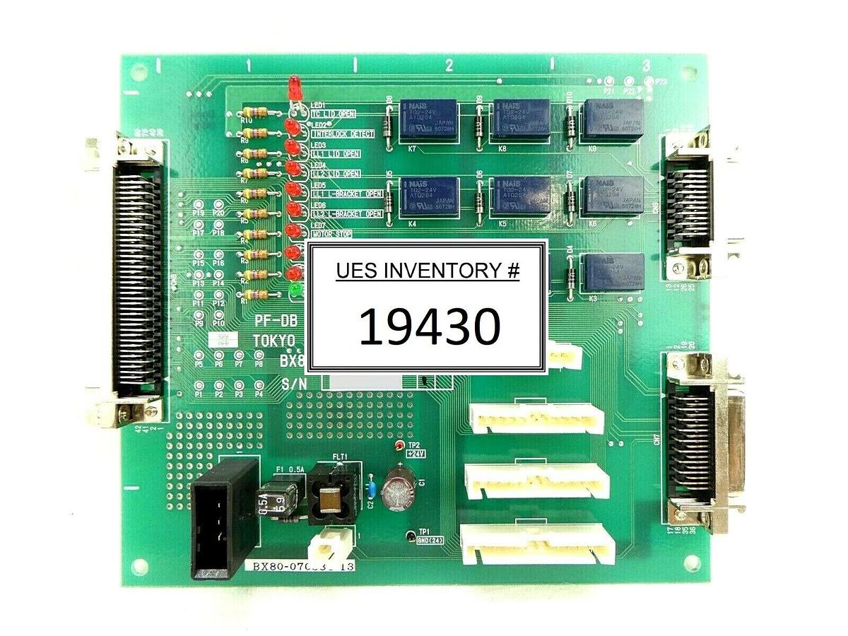 Used TEL Tokyo Electron BX81-070103-13 Board PCB PF-DB T-MESC/C 300 Trias Working