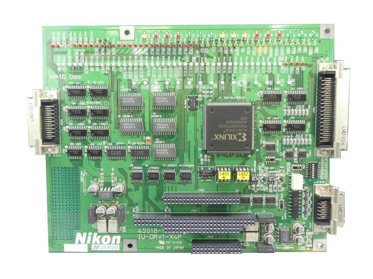 Used Nikon 4S018-922-Ⓑ Driver PCB IU-DRV1-X4P Copper Exposed NSR Series Working Spare