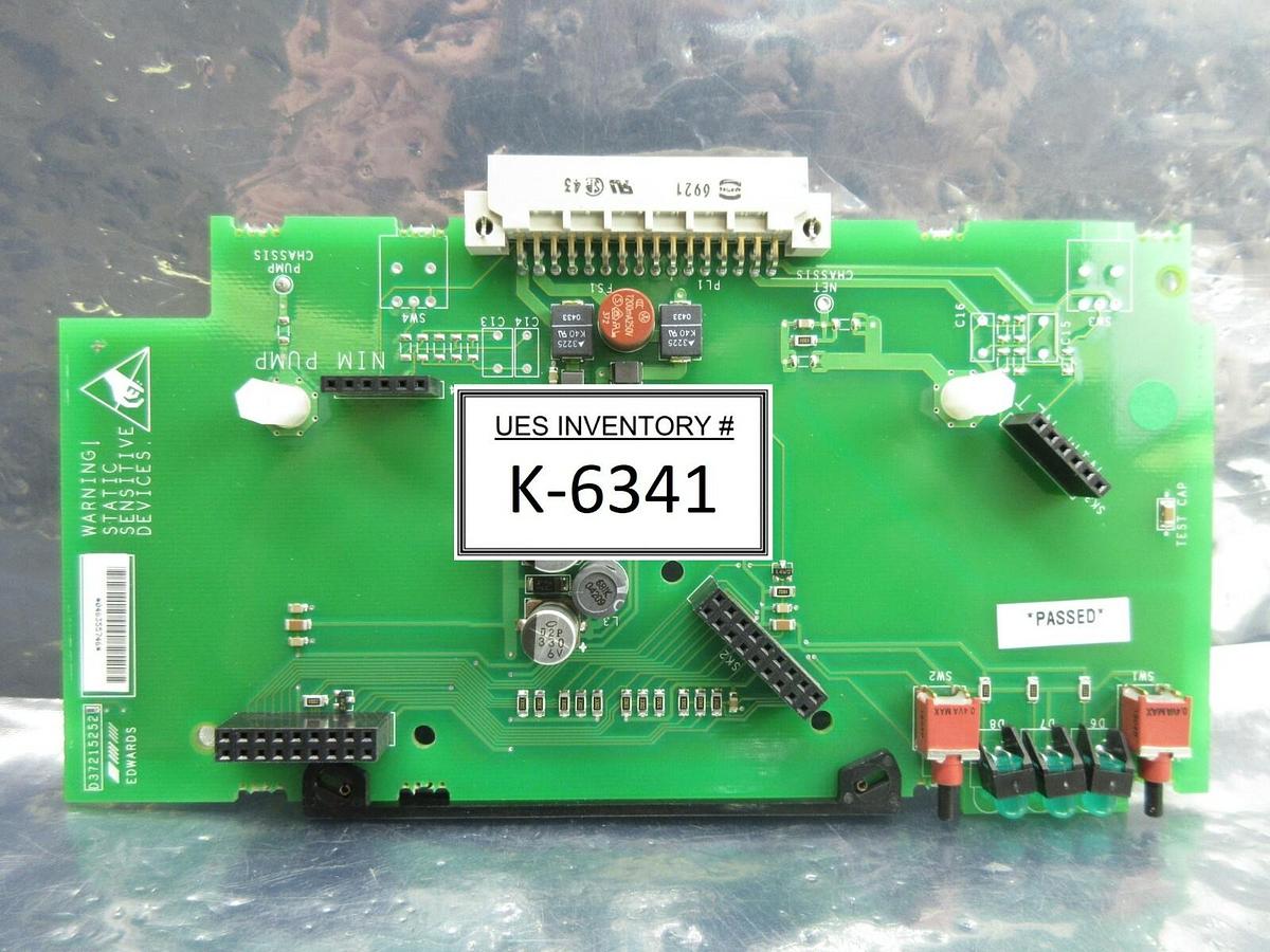 Used Edwards D37215252 Interface Board PCB Used Working