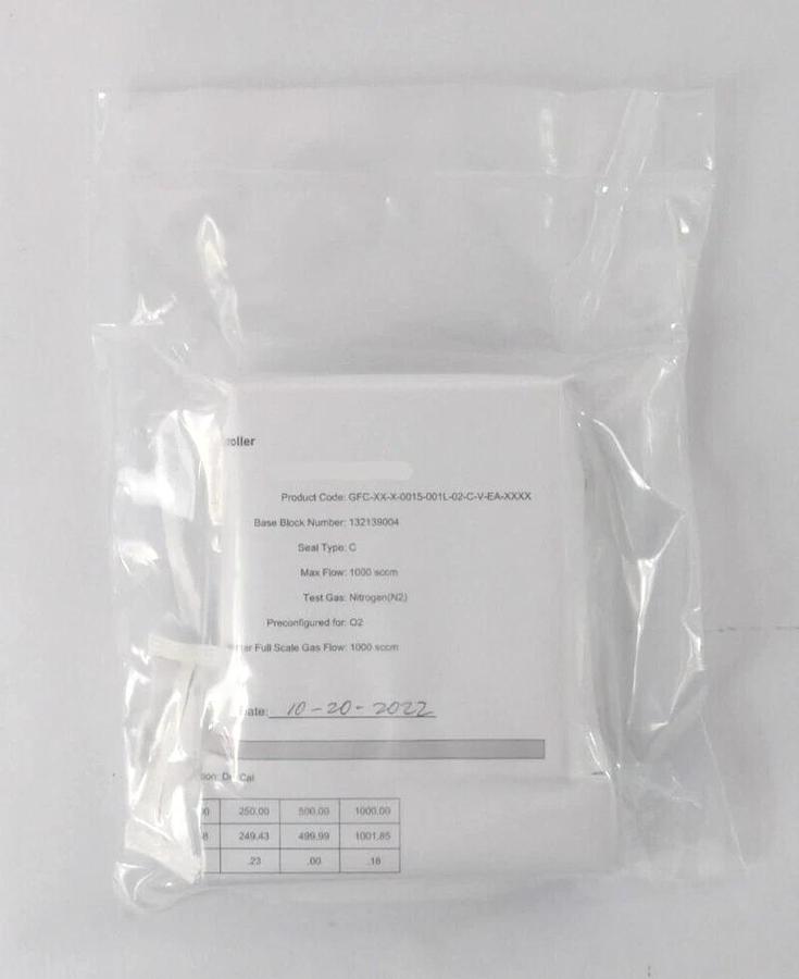 Pivotal 32-05036 Mass Flow Controller MFC 1000 SCCM O2 New Surplus