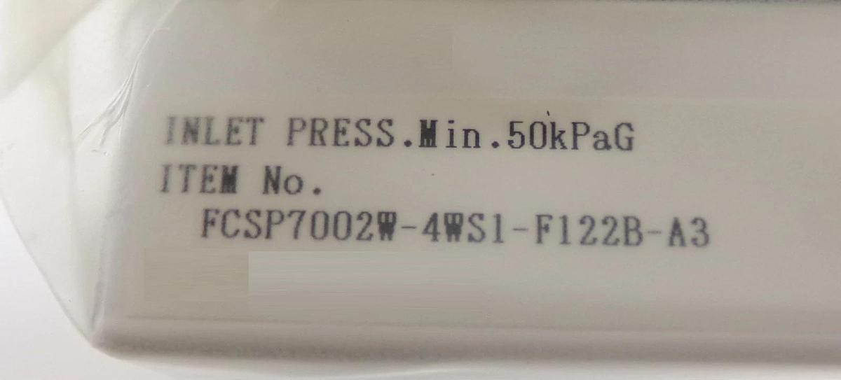 Fujikin FCSP7002W-4WS1-F122B-A3 Flow Control System P7000 WR New Surplus