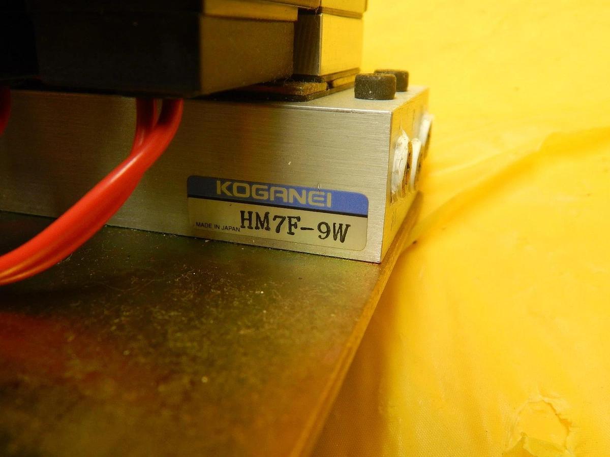 Used Nikon Pneumatic Manifold Koganei HM7F-9W V100E1 OPTISTATION 3 Used Working