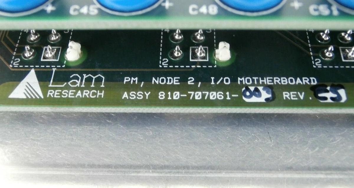 Used Lam Research 810-707061-003 PM Node 2 PCB Panel 810-707150-001 Continuum Spare