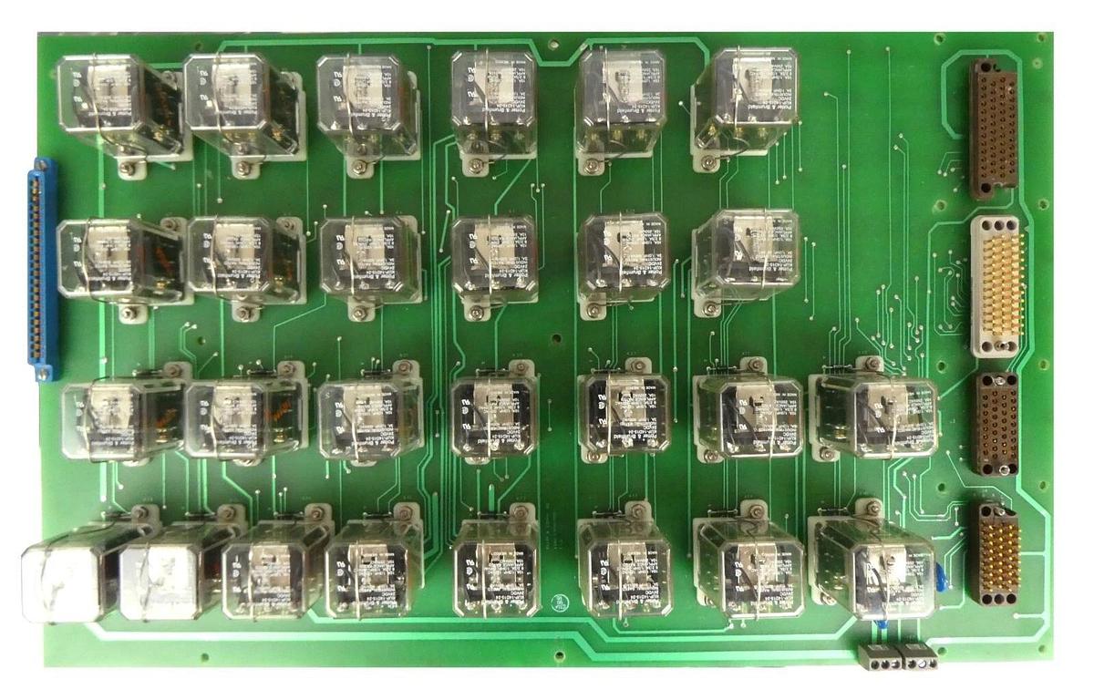 Used Varian Semiconductor E-H5617001 Relay Connection PCB Board Assembly AS-Is
