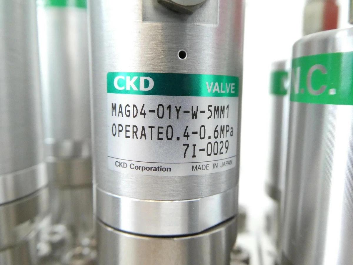 TEL Tokyo Electron Helium Manifold CKD IAGD4-TYLX1055-2 DCN1-3N Trias Working