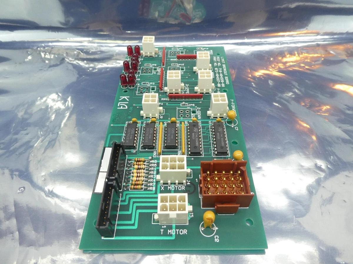 Used KLA-Tencor 073-404227-00 Limit Breakout Board PCB 710-404228-00 Working Surplus