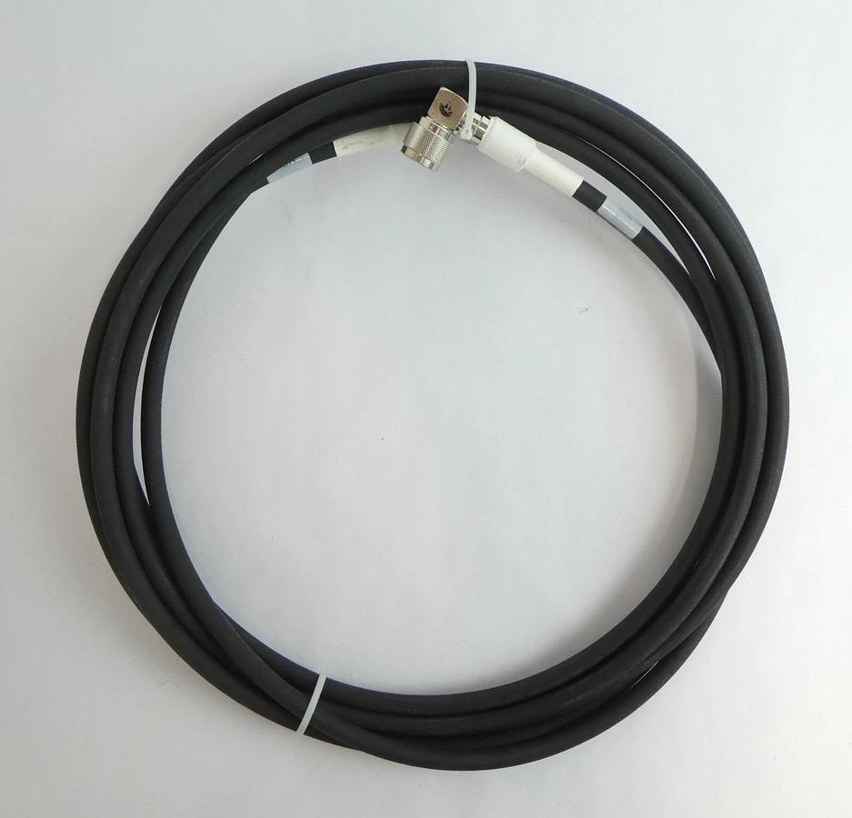 Used Lam Research 03-378300-00 Auto Match RF Coaxial Cable Assembly Working Surplus
