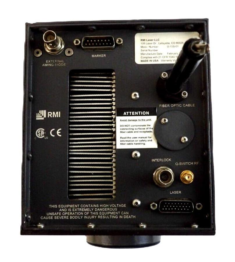 Used RMI Laser U-15S-01 High Performance Laser System Module U-10 Untested Spare