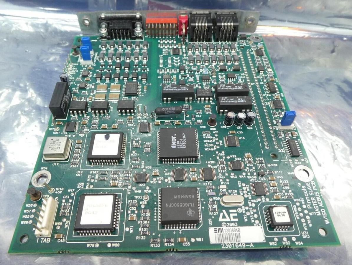 Used AE Advanced Energy 2301649-A Pinnacle Master Slave w/ISO AEBUS PCB 1303604 Spare