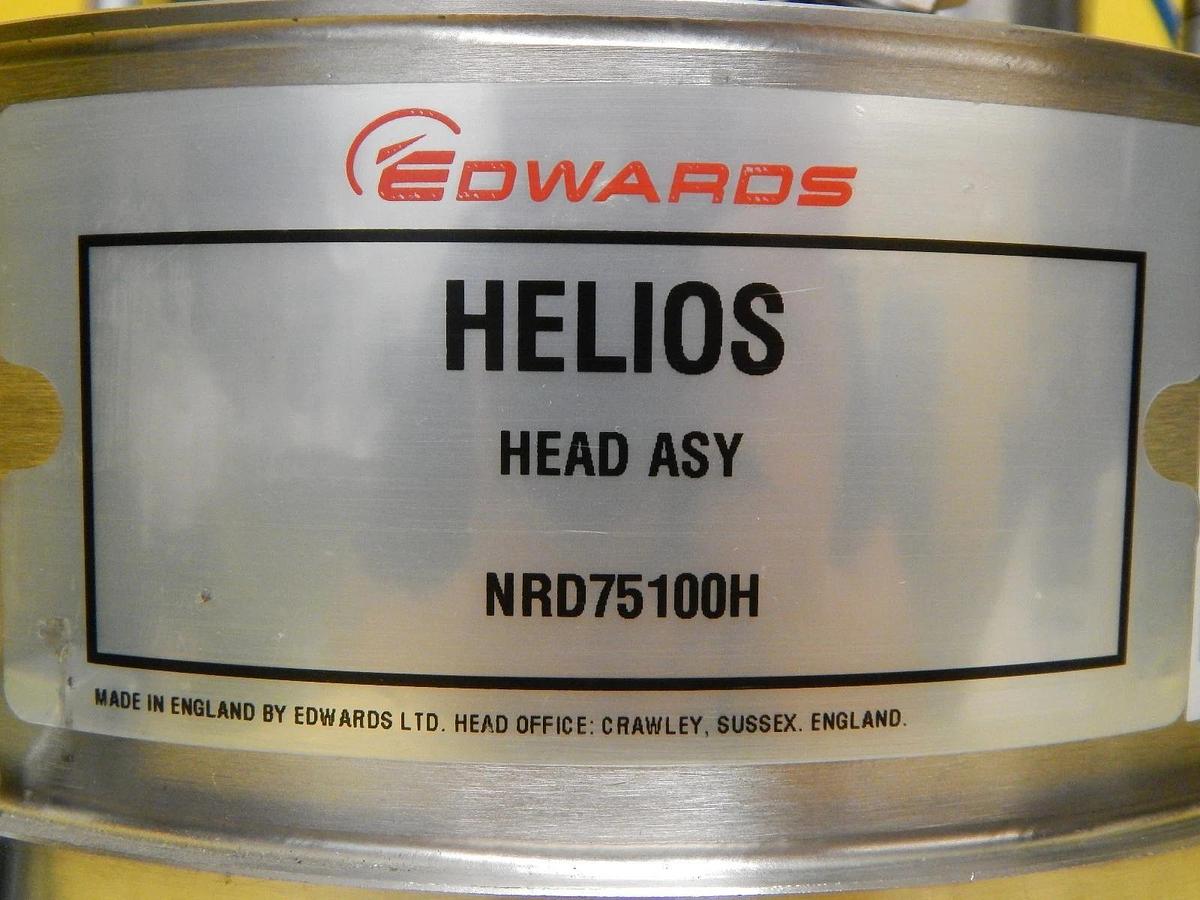 Used Edwards NRD75100H Helios Head Assembly Combustion Chamber Used Working