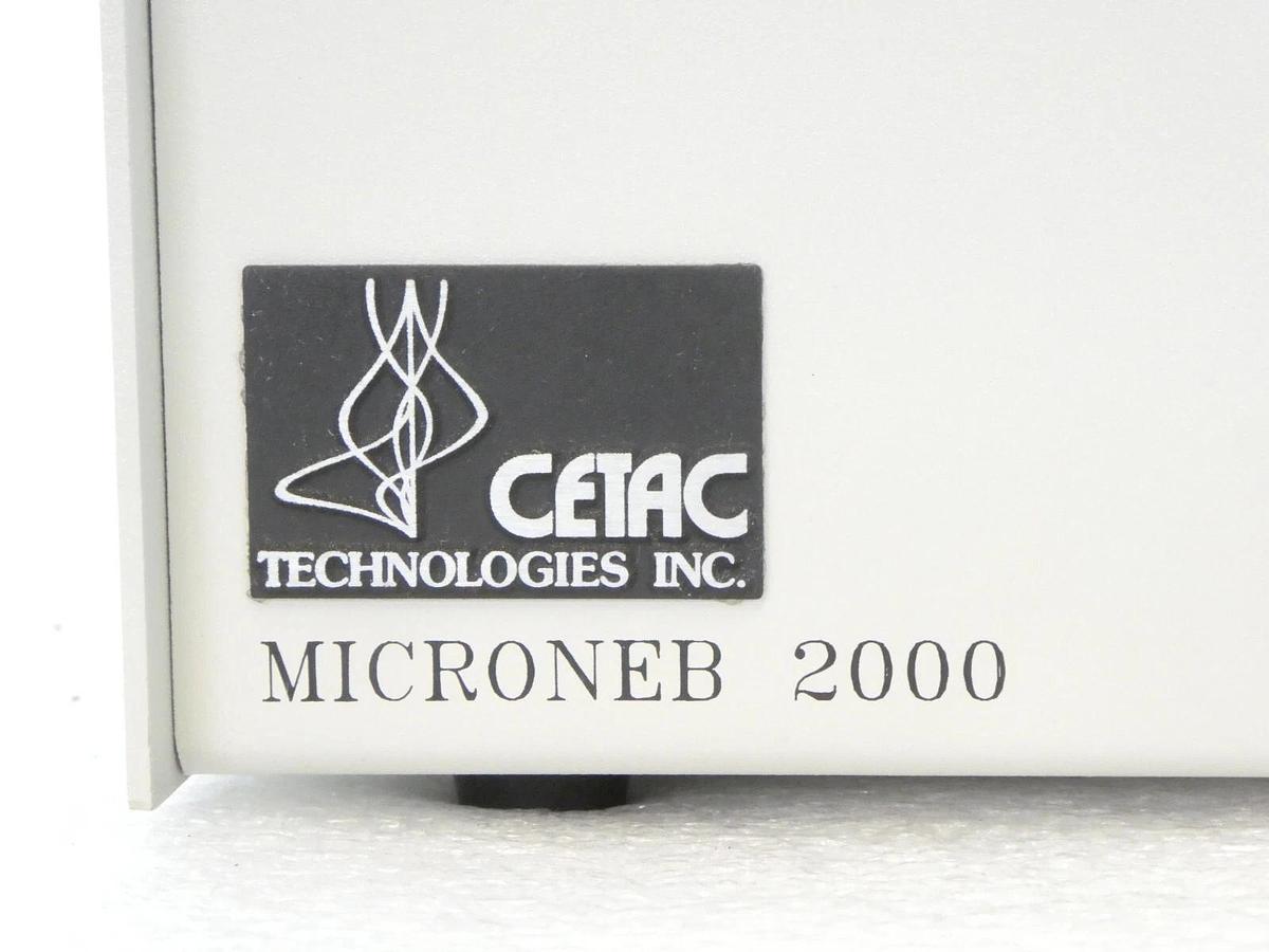 Used CETAC Technologies Microneb 2000 Direct Injection Gas Mist System Surplus