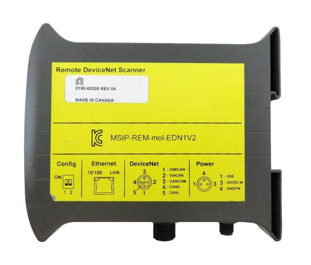 Used Brad Communications SST-EDN-1 DeviceNet Scanner AMAT 0190-60305 Working Surplus