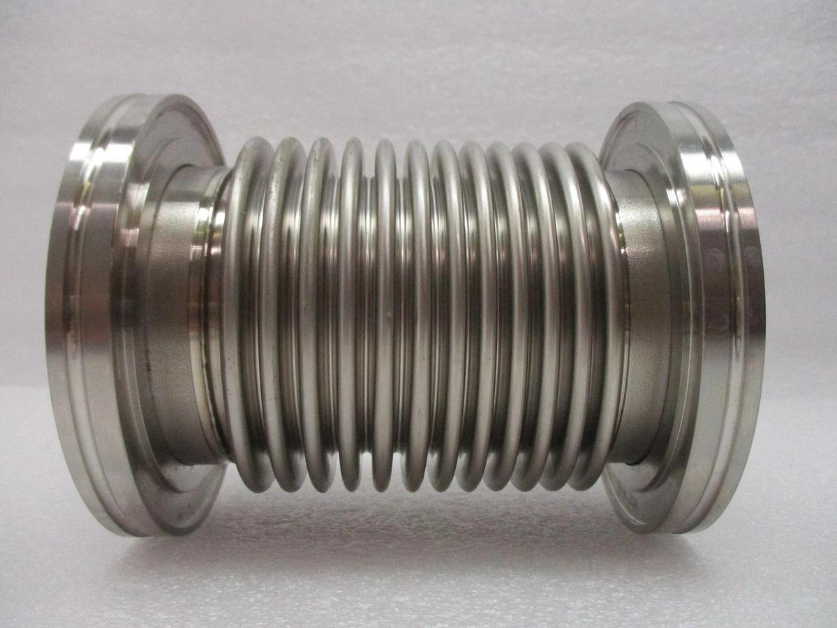 Used Edwards ISO80 High Vacuum Flexible Bellows Stainless iQDP Series Used Working