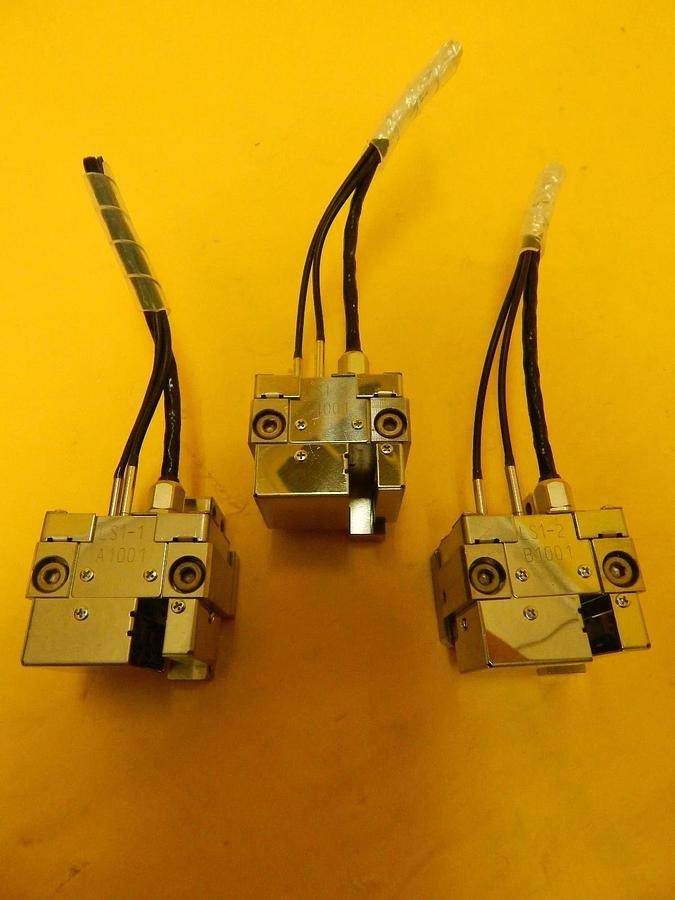 Used Nikon LS1 Optical Laser Sensor Head Set of 3 LS1-1 LS1-2 LS1-3 NSR Series Used