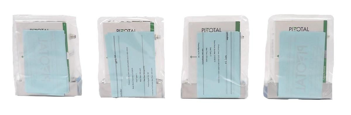 Used Pivotal Systems 32-03231 Mass Flow Controller MFC AMAT 0190-64048 Lot of 4 New
