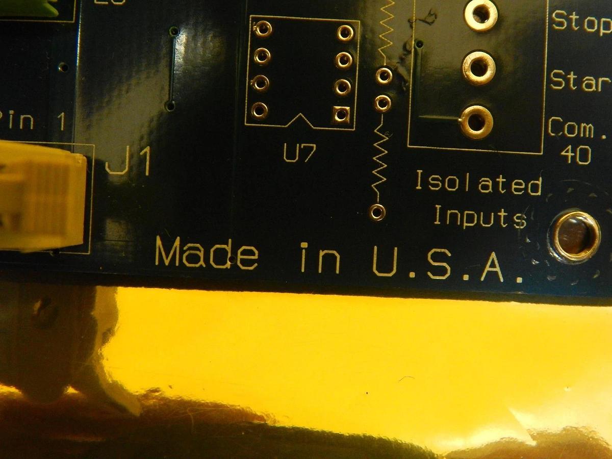 Used Mydax M1002C RTD Interface Input Board PCB Chiller 1M9W-T Used Working
