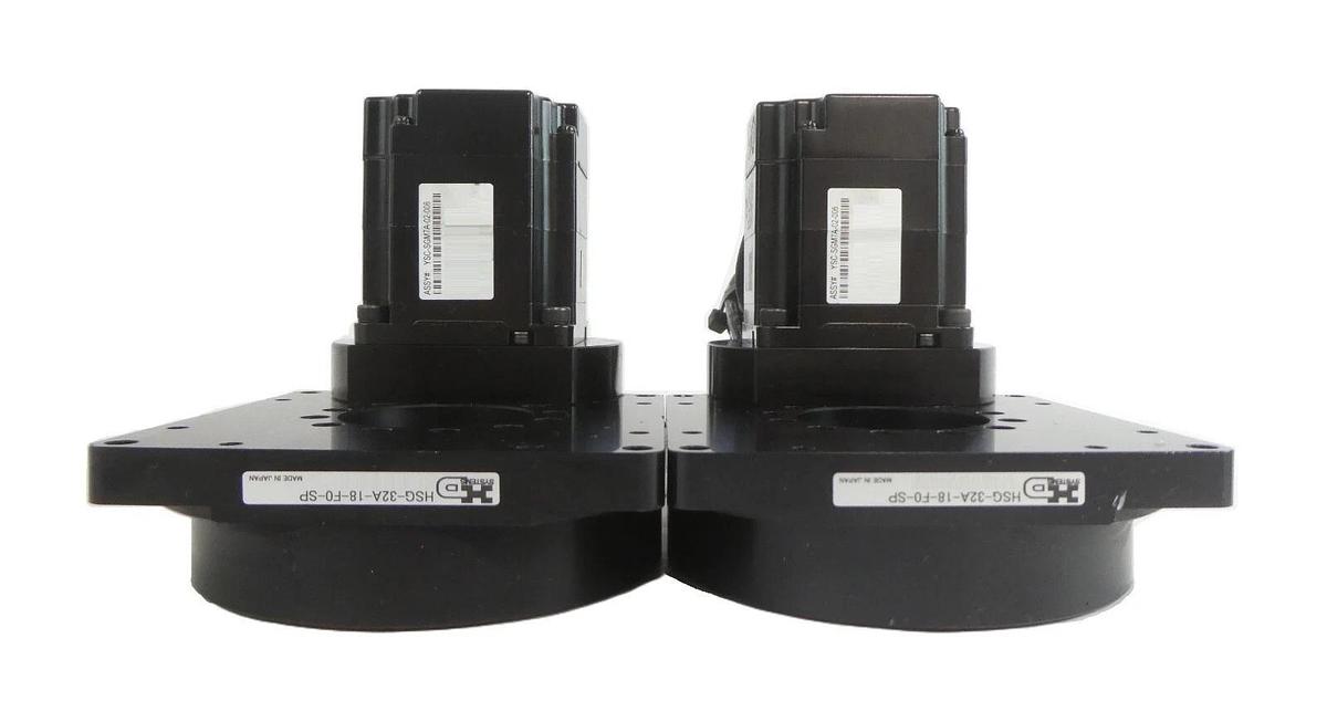 Used Yaskawa YSC-SGM7A-02-006 Servo Motor Assembly HSG-32A-18-FO-SP Lot of 2 Working