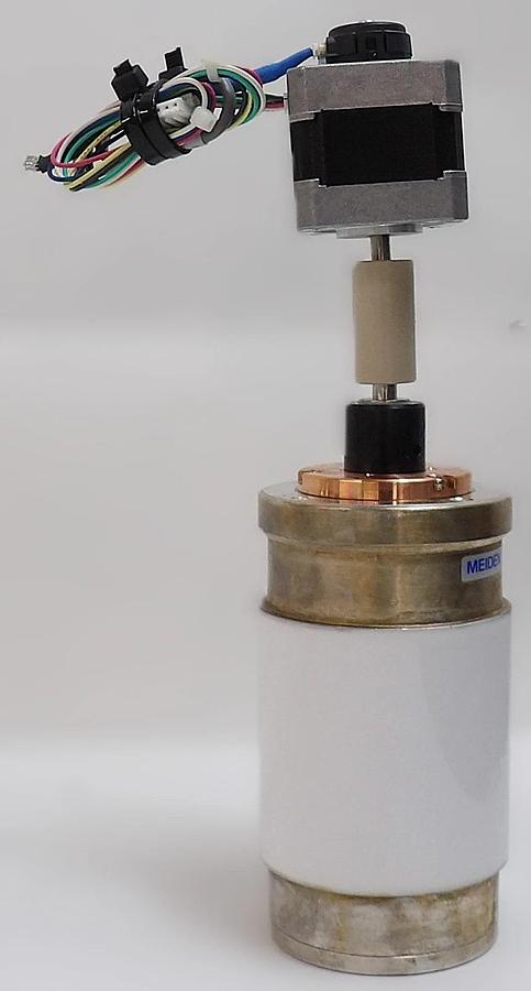 Used Meiden 12100003 Variable Vacuum Capacitor Lot of 2 Working