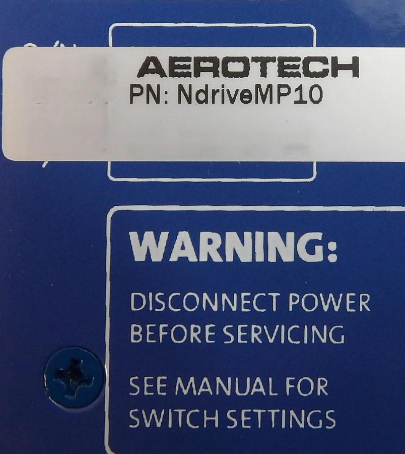 Used Aerotech NdriveMP10 Networked Digital Servo Amplifier Lot of 6 Working