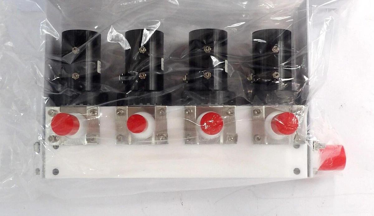 Semitool V0406FC-6PB-102 ASM 4 Stage 3/4 Center Manifold 3/4 PVDF New Surplus