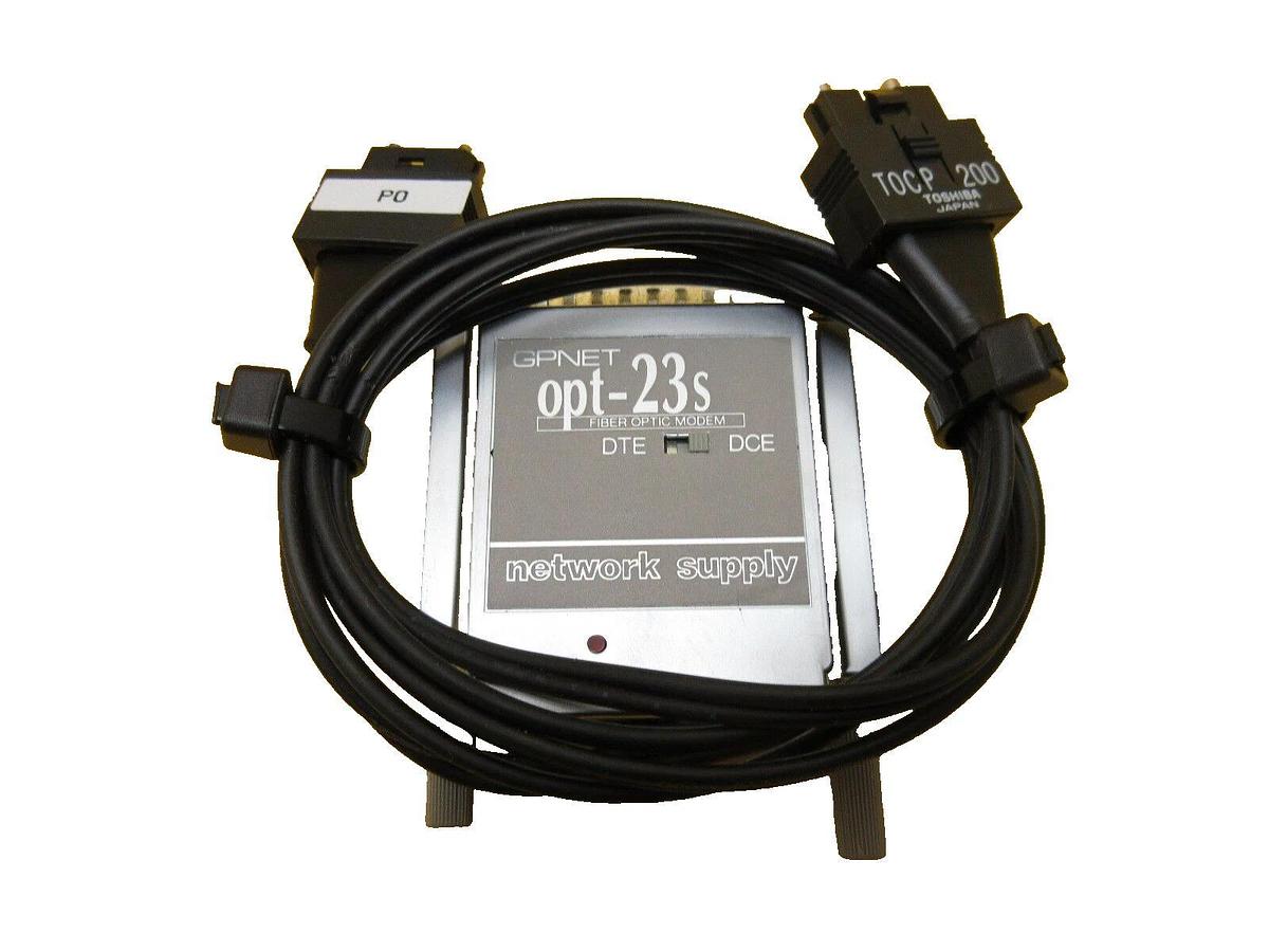 Used Kokusai Electric CB100A SECS Interface w/GPNET OPT-23S Fiber Optic Modem Working